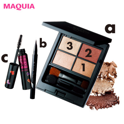 合コンは好感度抜群の愛され顔に！ モテの王道“赤みブラウンアイメイクテク”_1_1