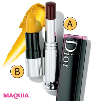 イエローを足すだけでたちまち洗練顔に！ダークリップの応用メイクテクニック_1_1