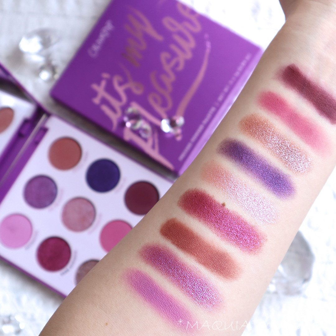 【海外コスメ】COLOURPOP 大人気の紫パレット❤It's My Pleasure！全色スウォッチ&メイク