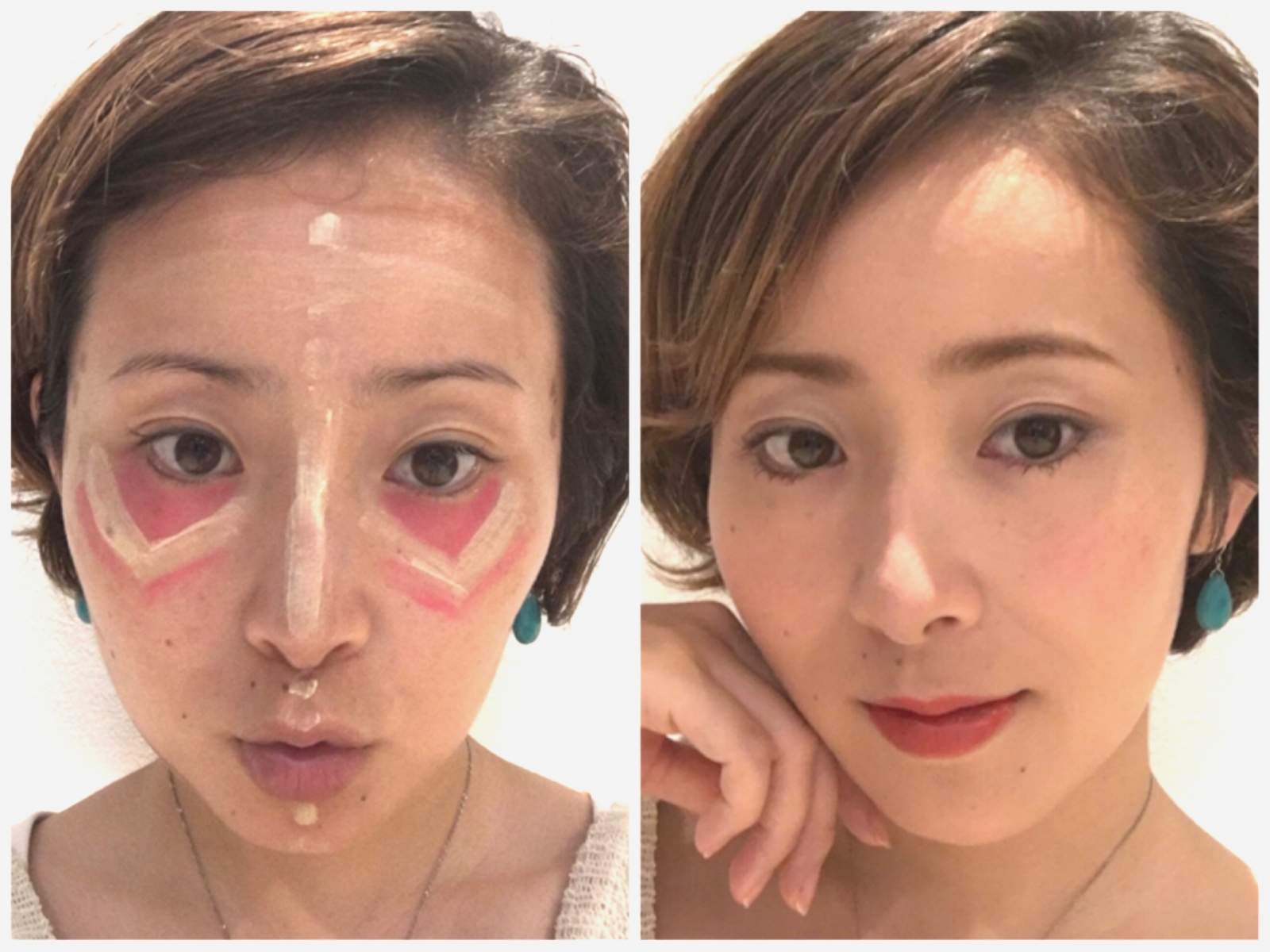 インスタ映え抜群 簡単 初めてでも出来る 丸顔さんのコントアリングメイク方法 Happy Plus One ハピプラワン