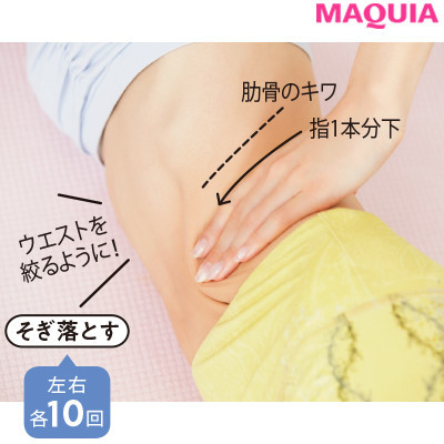 【ダイエットやむくみ解消におすすめのマッサージ 】おなか・ウエスト編５：脂肪を流してすっきり_