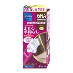 シンプロ ワンタッチ無香料ヘアカラー 6NA